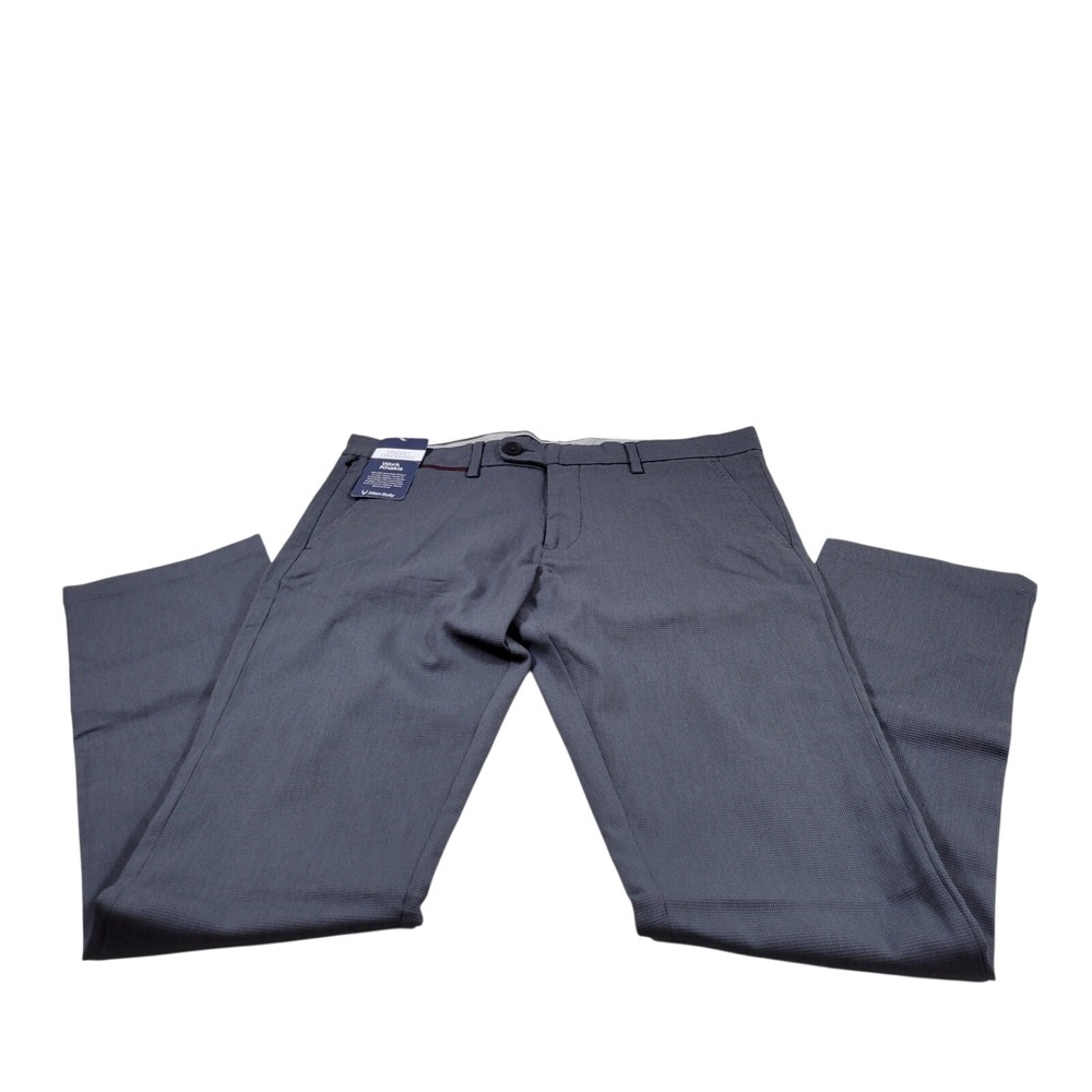NWT Allen Solly Work Khakis Men Size 32 Grey New Ultra Slim Fit Stretch Trousers
